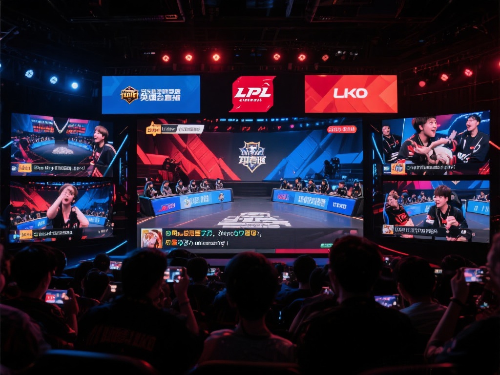 英雄联盟现场直播：粉丝狂欢时刻共同见证荣耀！