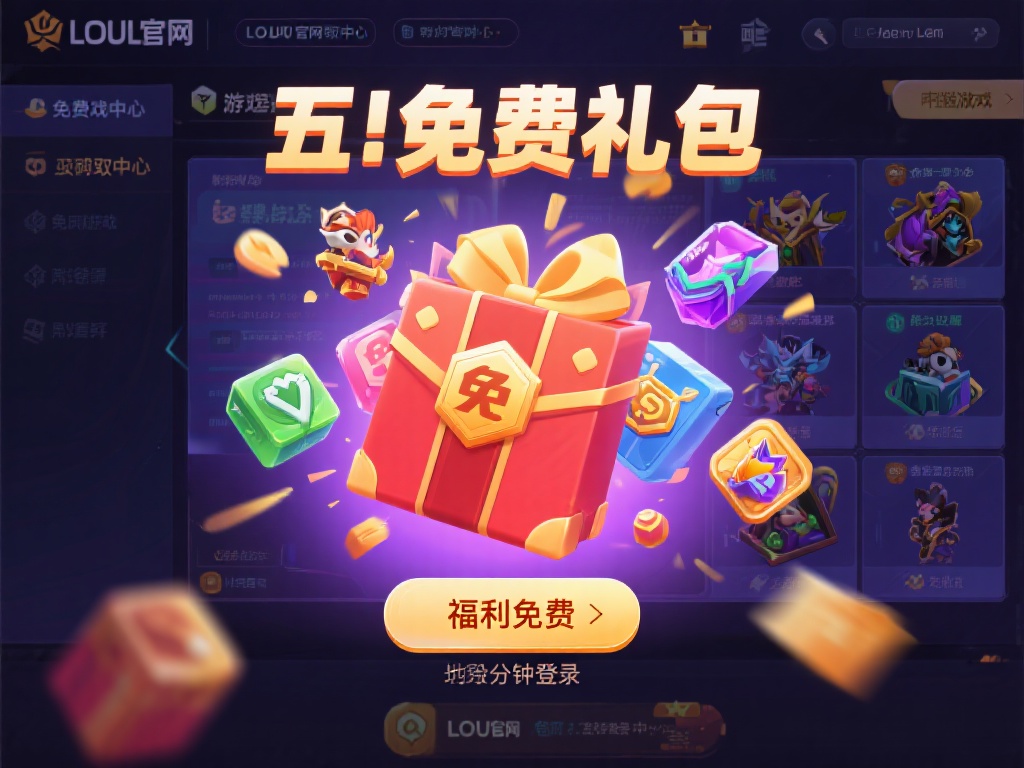 访问LOL官方网站领取中心，免费获取游戏礼包