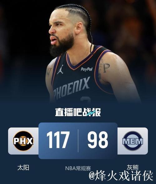 狄龙21+7马威12+12 太阳全场22记三分轻取灰熊